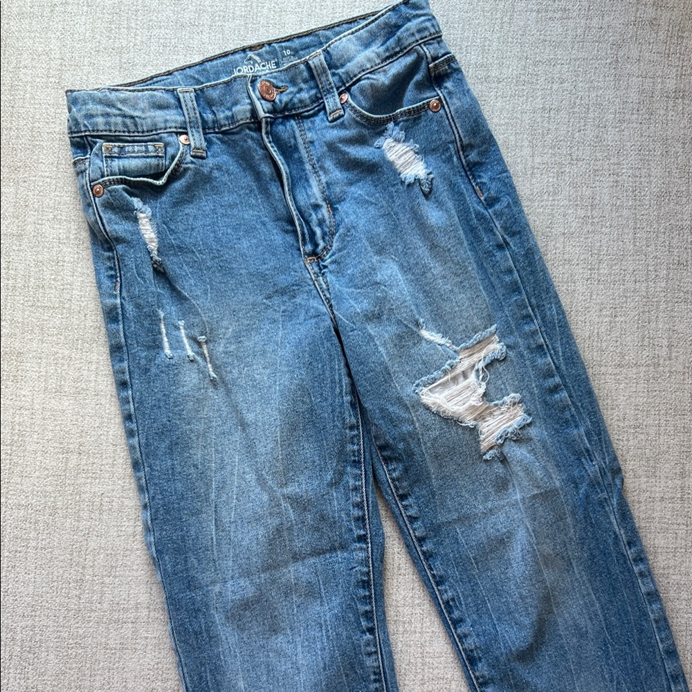 Jordache Light Blue Girlfriend Jeans